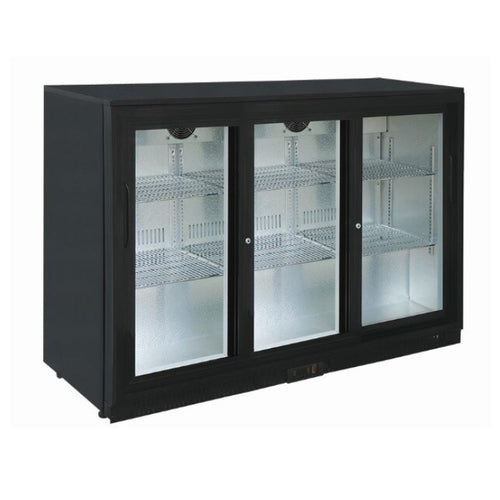 3 SLIDING DOOR BAR COOLER