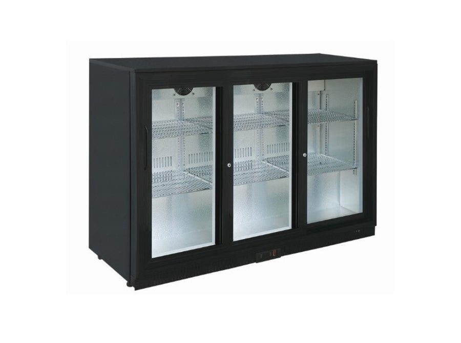 3 SLIDING DOOR BAR COOLER