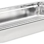 1/3 One Third Size Stainless Steel Gastronorm Container