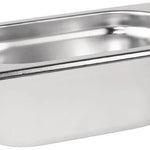1/9 One Ninth Size Deep Stainless Steel Gastronorm Container