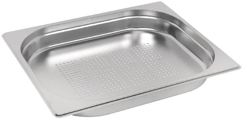 1/2 Half Size Perforated Stainless Steel Gastronorm Container