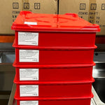 5 Colour Coded Dough Storage-Tray With 1 Lid