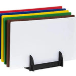 6pc Chopping Board Set With Rack & Wall Chart
