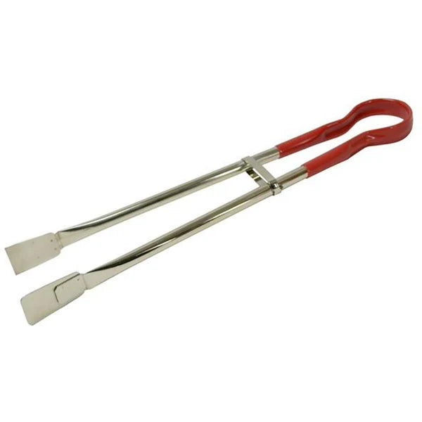 21'' Grill Tong Stainless Steel RED Handle