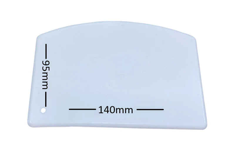 Bowl Scraper 3.75"x5.5"