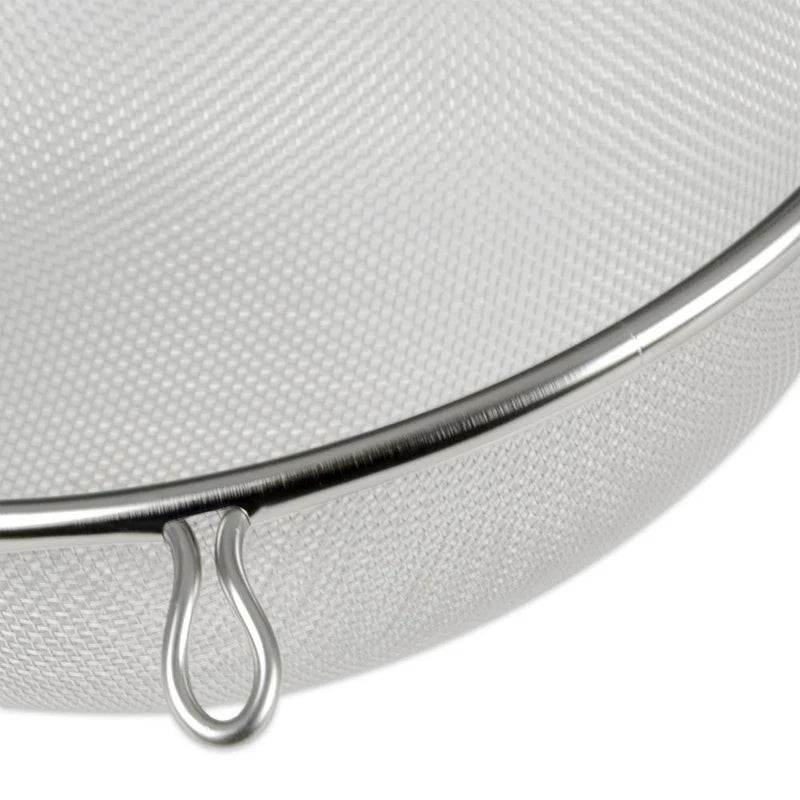 Single Mesh Strainer Wood Handle