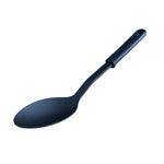 12" Black Nylon Solid Spoon