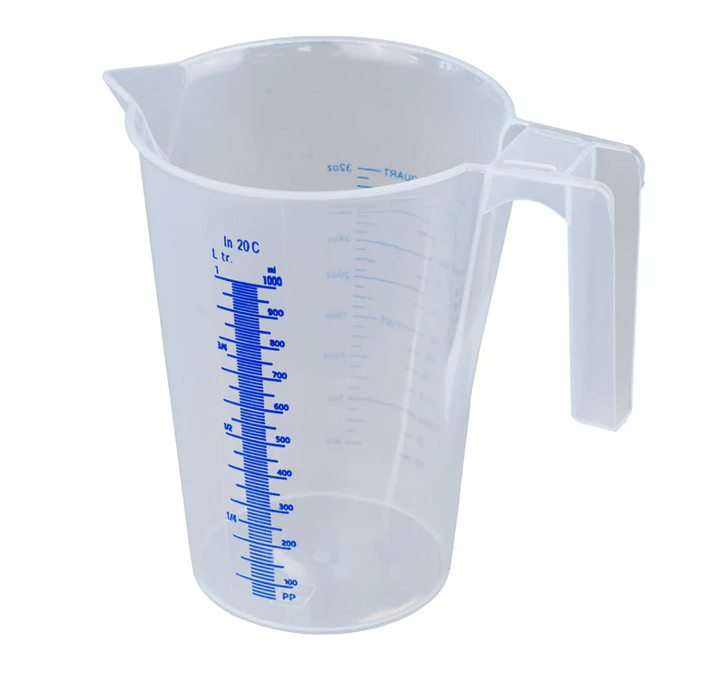 1.0 Litre Polypropylene Measuring Jug