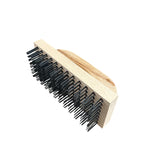 9.25" Wooden Block Wire Grill Brush