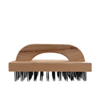 9.25" Wooden Block Wire Grill Brush