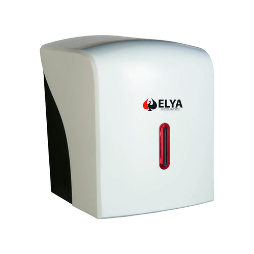 Elya Wall Mountable Modular Plastic Centre Feed Blue Roll Dispenser