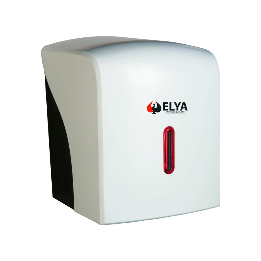 Elya Wall Mountable Modular Plastic Centre Feed Blue Roll Dispenser