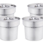 4 POT ROUND BAIN MARIE