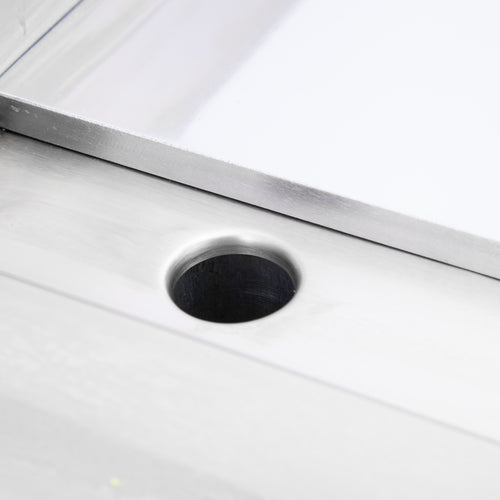 60CM NATURAL GAS GRIDDLE CHROME