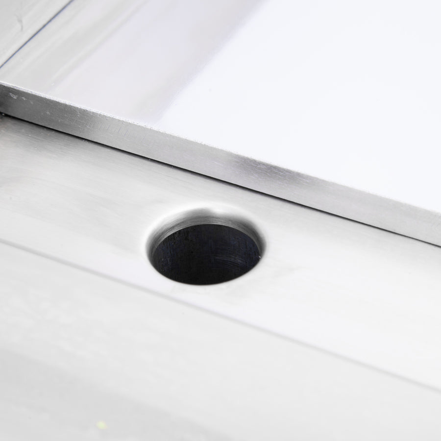 60CM NATURAL GAS GRIDDLE CHROME