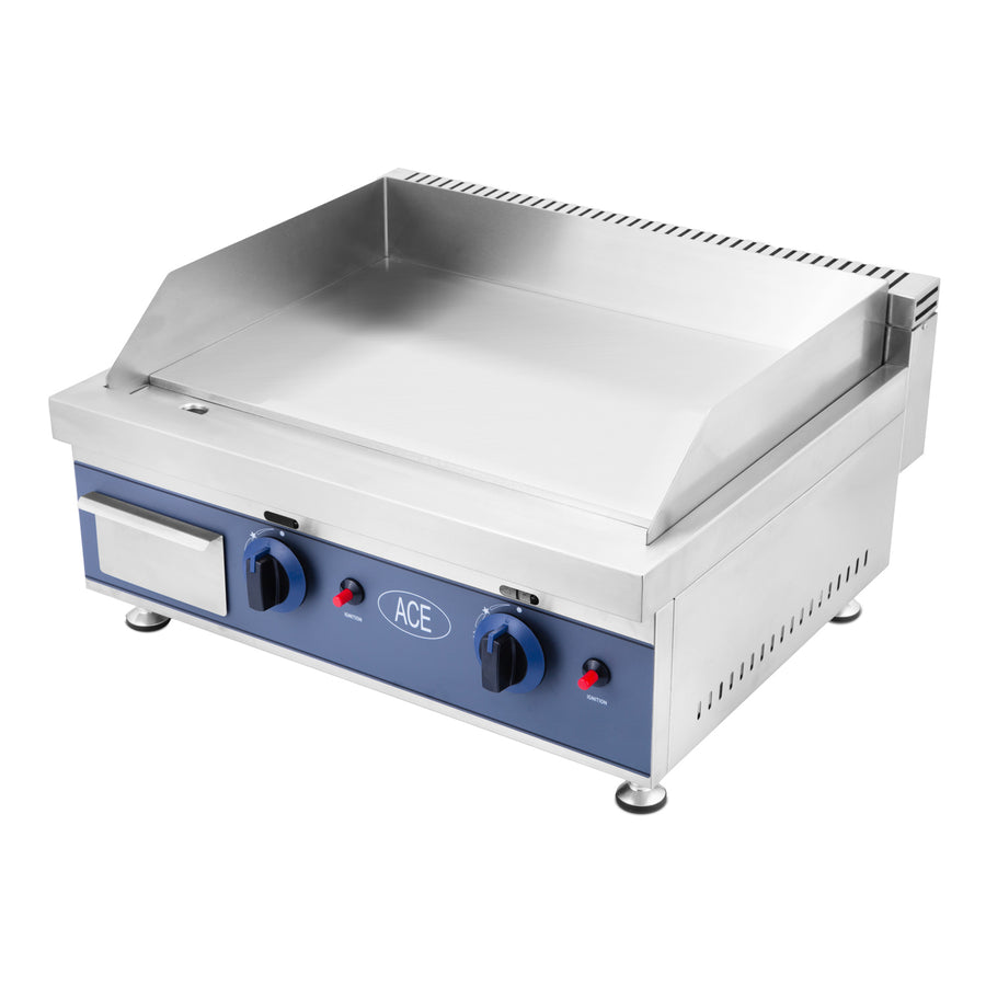 60CM NATURAL GAS GRIDDLE MILD STEEL