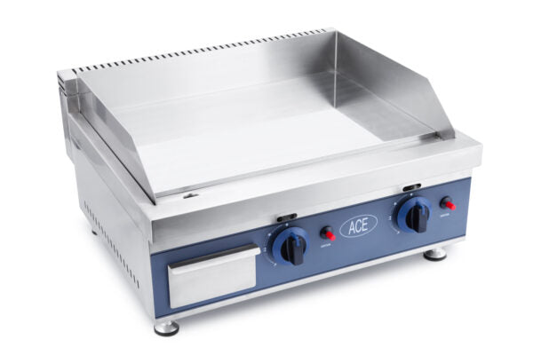 60CM NATURAL GAS GRIDDLE CHROME
