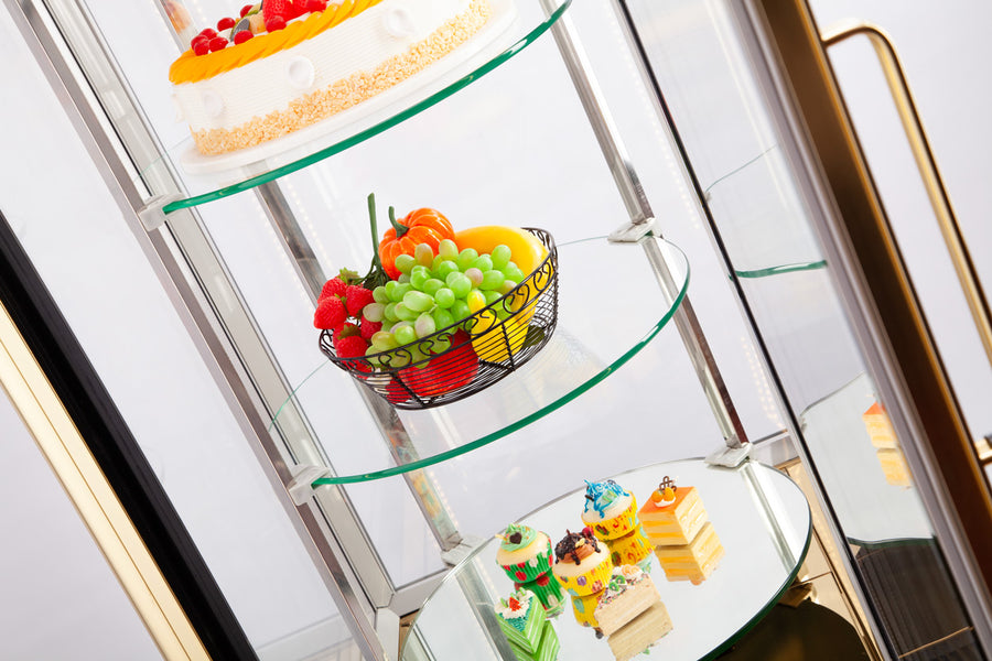 FREESTANDING DISPLAY CAKE FRIDGE