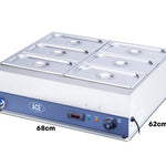 6 POT ELECTRIC BAIN MARIE