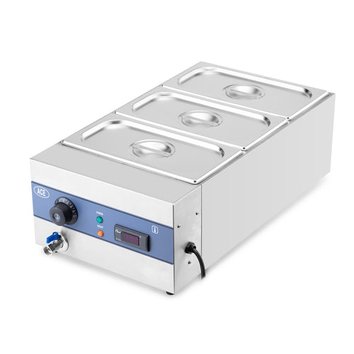 3 POT SQUARE BAIN MARIE
