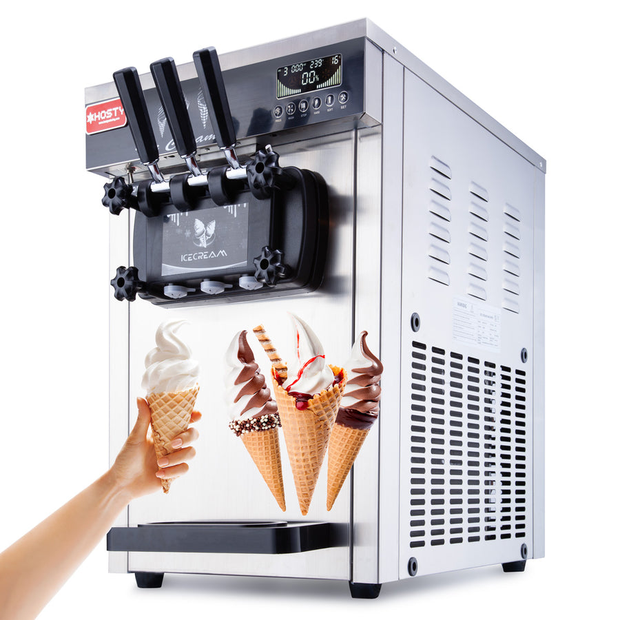 TABLE TOP ICE CREAM MACHINE 3 NOZZLE