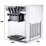 TABLE TOP ICE CREAM MACHINE 3 NOZZLE