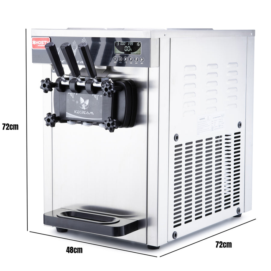 TABLE TOP ICE CREAM MACHINE 3 NOZZLE