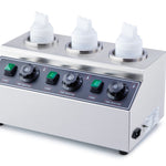 COMMERRCIAL 3 SAUCE BOTTLE WARMER