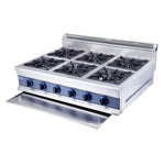 6 BURNER GAS COOKER