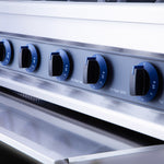 6 BURNER GAS COOKER