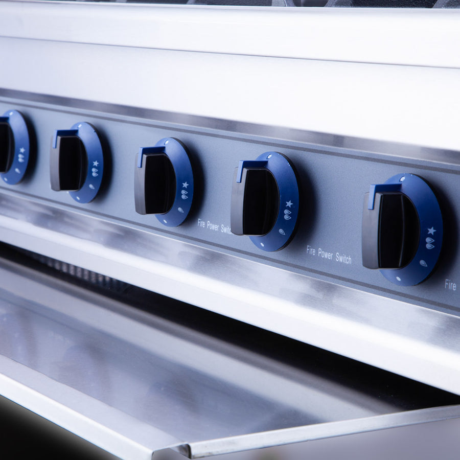 6 BURNER GAS COOKER