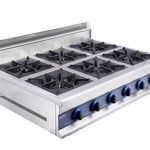 6 BURNER GAS COOKER