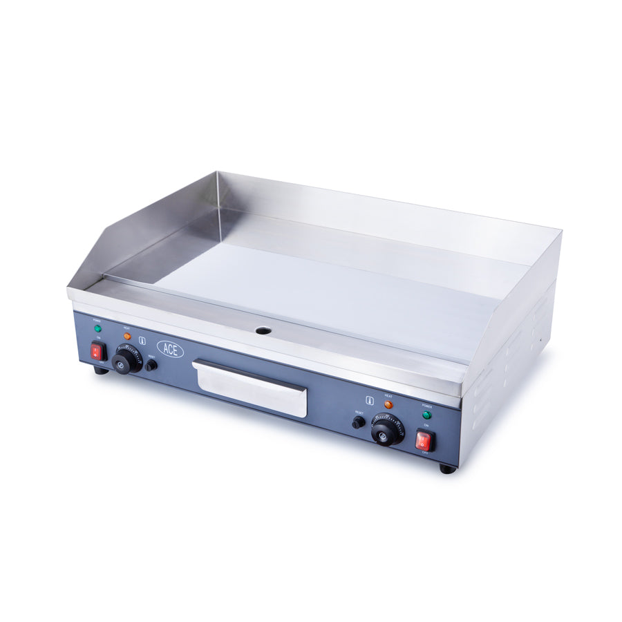 75CM ELECTRIC CHROME GRIDDLE