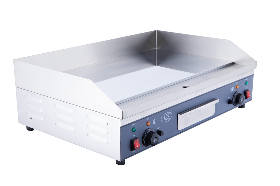 75CM ELECTRIC CHROME GRIDDLE