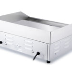 60CM ELECTRIC CHROME GRIDDLE
