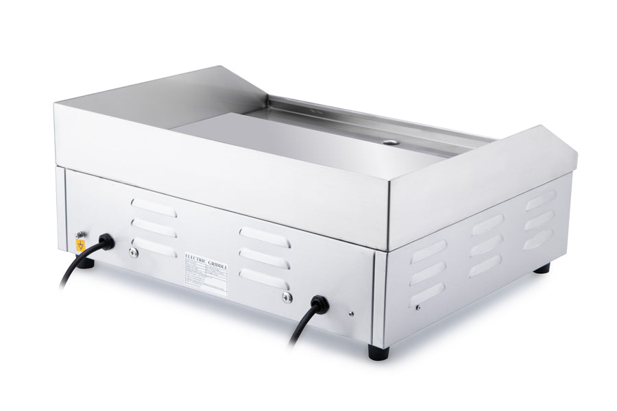 60CM ELECTRIC CHROME GRIDDLE