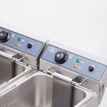 17L EACH SIDE DOUBLE FRYER
