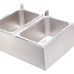 17L EACH SIDE DOUBLE FRYER