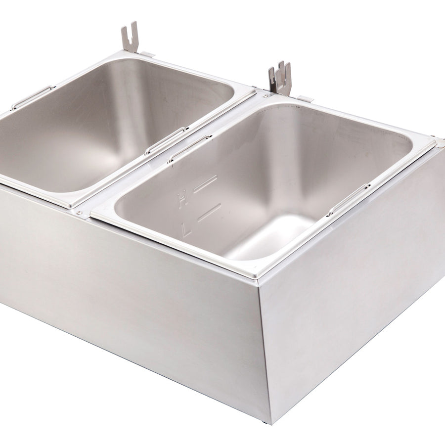 17L EACH SIDE DOUBLE FRYER