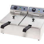 10L EACH SIDE DOUBLE FRYER