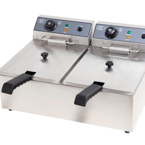 10L EACH SIDE DOUBLE FRYER