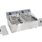 10L EACH SIDE DOUBLE FRYER