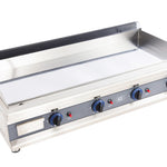 110CM LPG GAS GRIDDLE CHROME