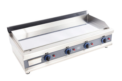110CM LPG GAS GRIDDLE CHROME