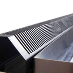 110CM LPG GAS GRIDDLE MILD STEEL