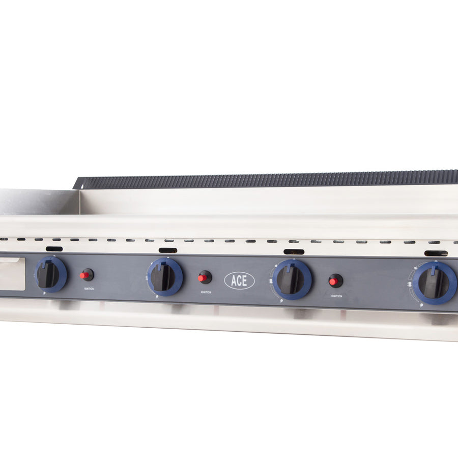 110CM NATURAL GAS  GRIDDLE MILD STEEL