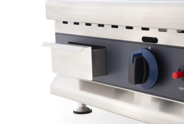 75CM NATURAL GAS GRIDDLE CHROME