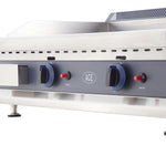 75CM NATURAL GAS GRIDDLE MILD STEEL