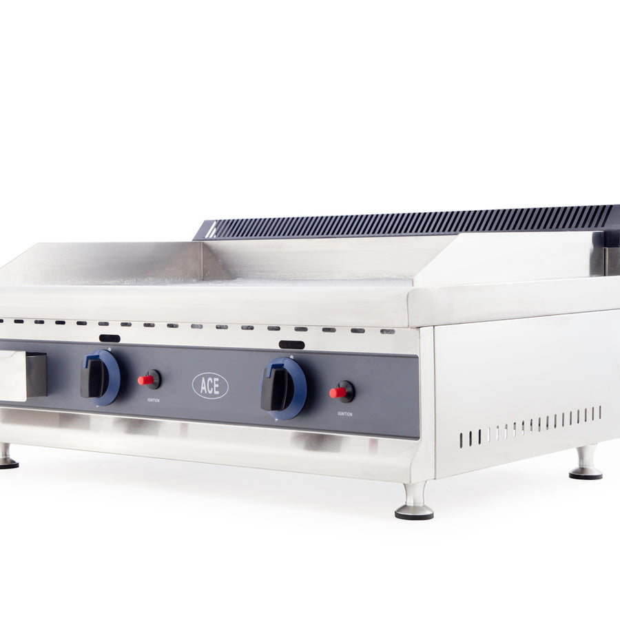 75CM NATURAL GAS GRIDDLE MILD STEEL