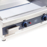 75CM NATURAL GAS GRIDDLE CHROME